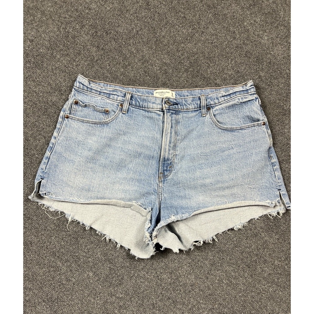 Abercrombie & Fitch‎ Womens 34/18 The Mom Short High-Rise Curve Love